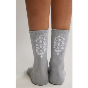 FP Movement Last Lap Tube Socks Gray NWT Free People